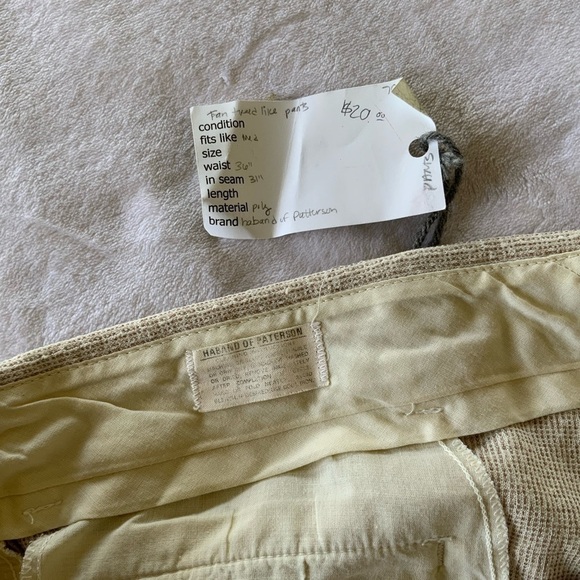 VINTAGE Haband Of Paterson Work Trouser Pants - Picture 2 of 2